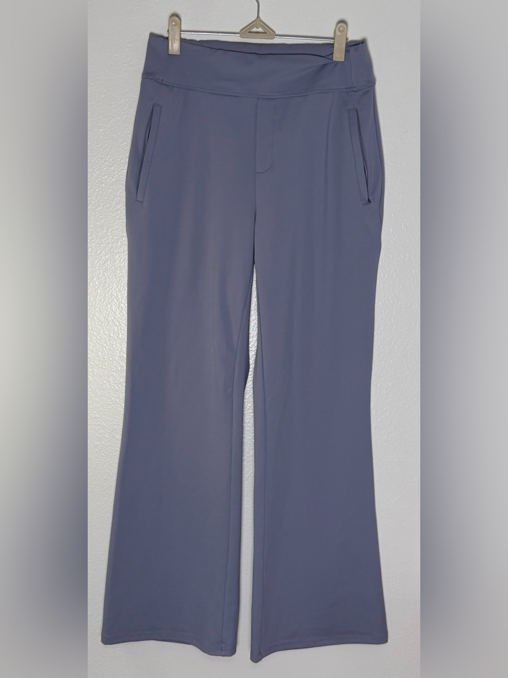 Halara flex daystretch mid rise side zipper work pants size medium